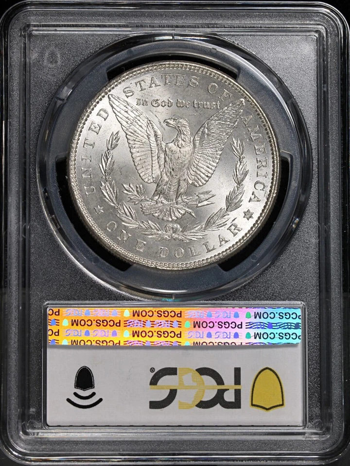 1886-P Morgan Silver Dollar PCGS MS67 Superb Eye Appeal Strong Strike - Image 4 of 4