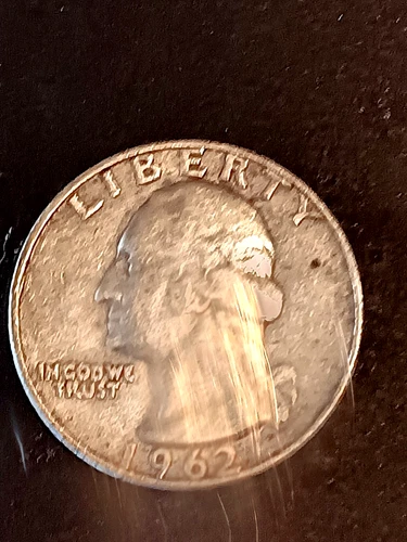 1962-D Silver Quarter Good Condition Circulated