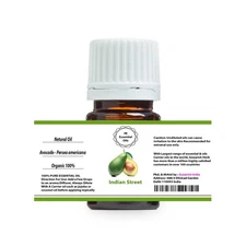 INDIAN STREET AVOCADO PURE THERAPEUTIC GRADE ESSENTIAL OIL 3ML TO 100ML