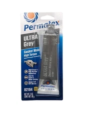 Permatex 82194 Ultra Grey RTV Gasket Maker 3.5oz Rigid High-Torque Silicone