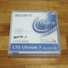 SONY LTX6000G LTO Data Cartridge 6TB Native 15TB ungeöffnet