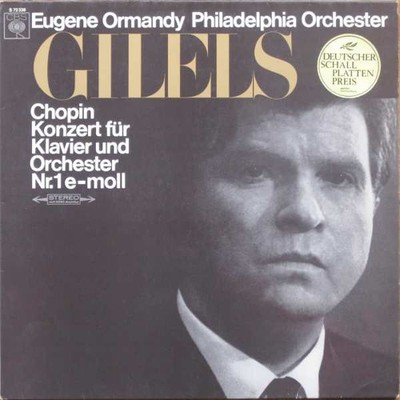 Frederic Chopin - Konzert Fur Klavier Und Orchester Nr.1 E-Moll - Us - G12170z
