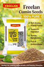 Cumin seeds - Freelan 100 pure Cumin seeds 50g