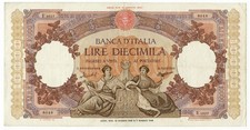 10000 LIRE CAPRANESI REPUBBLICHE MARINARE REGINE DEL MARE 12/05/1960 BB