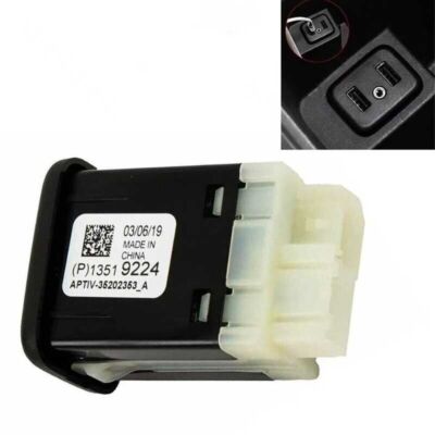 13519224 Fit For GM Chevrolet Dual USB Port Interface Module AUX Jack CarPlay