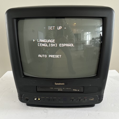 Symphonic Gaming TV VCR CRT SSC139V Retro 13” TV Works VCR Does Not Work Vintage - Picture 14 of 14