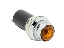 PL1601Y ATI 16mm 5/8" Yellow 12V LED Signal Indicator Pilot Dash Light Hot Rod