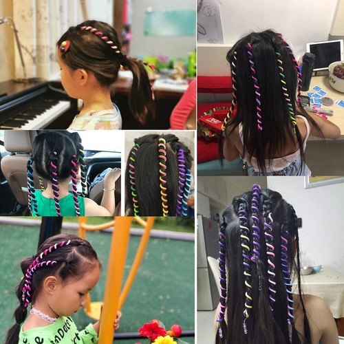 12 Colors Girls Hair Braid Clips Hair Styling Twister Barrette Spiral Spin Ha... - Picture 6 of 7