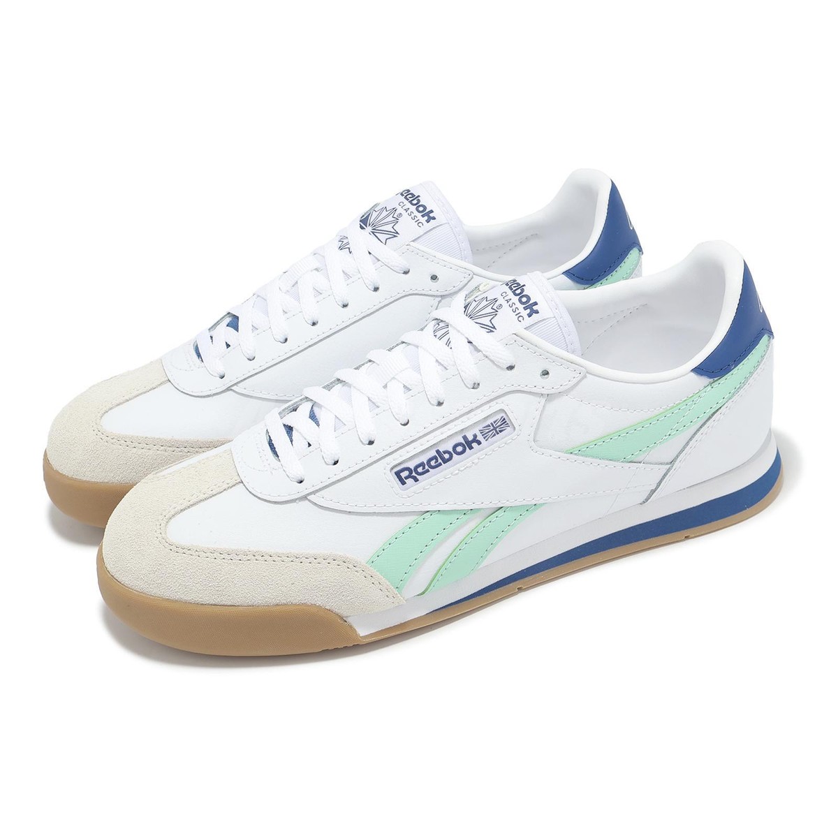 Reebok Campio XT White Blue Aqua Men Unisex Lifestyle Casual Shoes