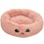 thumbnail 34 - Pet Dog Cat Calming Bed Round Nest Puppy Warm Soft Plush Comfortable F Sleeping