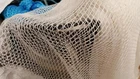 Prawn crays  net netting 3/8" (10mm) mesh 3 m x 2 m  NEW crays small mesh  white