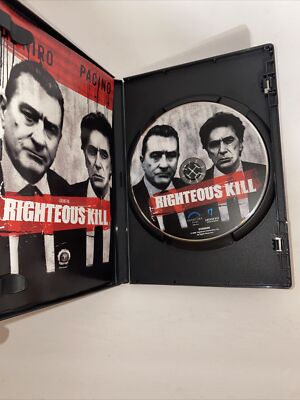 Righteous Kill DVD Robert Deniro Al Pacino Jon Avnet Crime