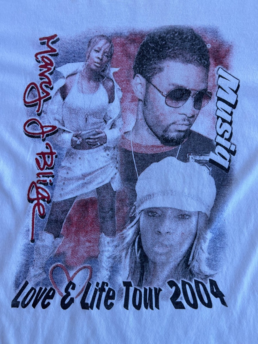 Vintage Mary J Blige Musiq Love & Life Tour 2004 T-Shirt XL Vintage Mary J Blige Musiq Love & Life Tour 2004 T-Shirt XL