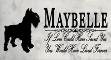 Customized If Love Could Save You Dog Memorial Outdoor Stone Select Your Breed