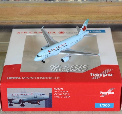 Herpa Wings Air Canada Airbus A319 (NG) "VERY RARE" 1/500
