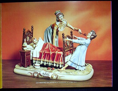 1980 Capodimonte Porcelain Art Laurenz Collection Catalog Enzo