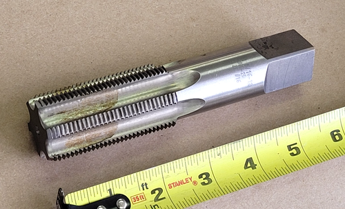 TAP 1 5/16-12 UNF -2B SIZE #16, 6 FLUTE, 5-3/4" OAL - Picture 8 of 8