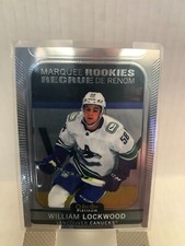 2021-22 O-Pee-Chee Platinum Marquee Rookies William Lockwood #248 Canucks