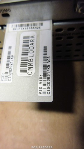 Routeur à services intégrés Cisco 2921 V03 CISCO2921/K9 ISR 2x Gigabit 4x EHWIC - Photo 3/4