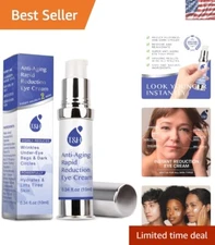 Instant Anti-Aging Under-Eye Cream: Reduces Dark Circles & Wrinkles in 120 Secs