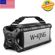 Bluetooth Speaker, 90W Peak 50W RMS Powerful Bluetooth Speaker Loud IPX6