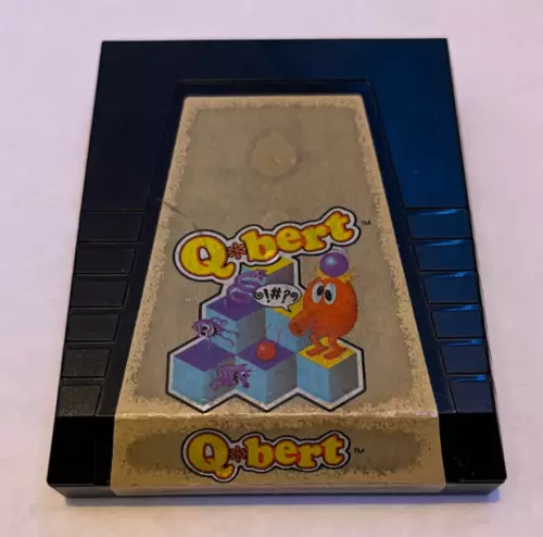 Qbert for Colecovision Parker Brothers Vintage Game Cleaned & Tested Works
