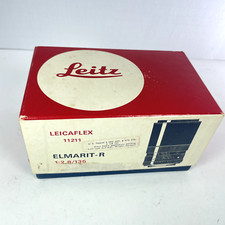 BOX ONLY Original Leitz Leica Leicaflex Elmarit R 1:2.8/135 135mm Empty Box