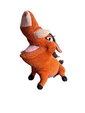 Walt Disney Applause Pumbaa Stuffed Plush Toy 11" Lion King Warthog Orange Brown