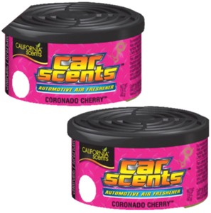 2 x California Car Scents Coronado Cherry Air Freshner Freshener Home Taxi Cab