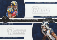 2019 Panini Contenders Round Numbers #18 David Long Darrell Henderson 