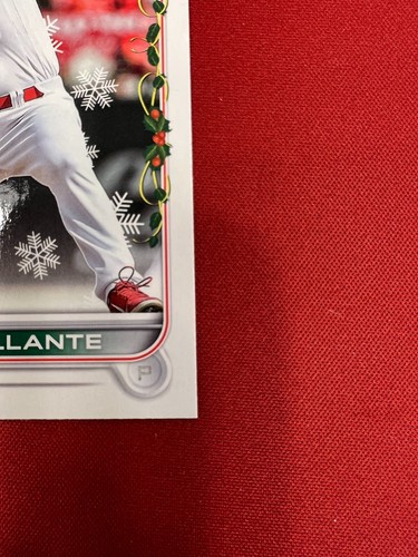 2022 Topps Holiday Base Rookie Card #HW141 Andre Pallante RC Cardinals - Picture 4 of 6