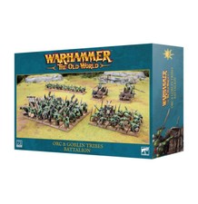 Orc Goblin Tribes Battalion - Warhammer The Old World - Brand New 09-05