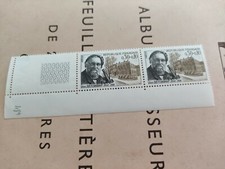 Bloc de 2 TIMBRES surtaxés Élie Metchnikoff N°1474- 1966