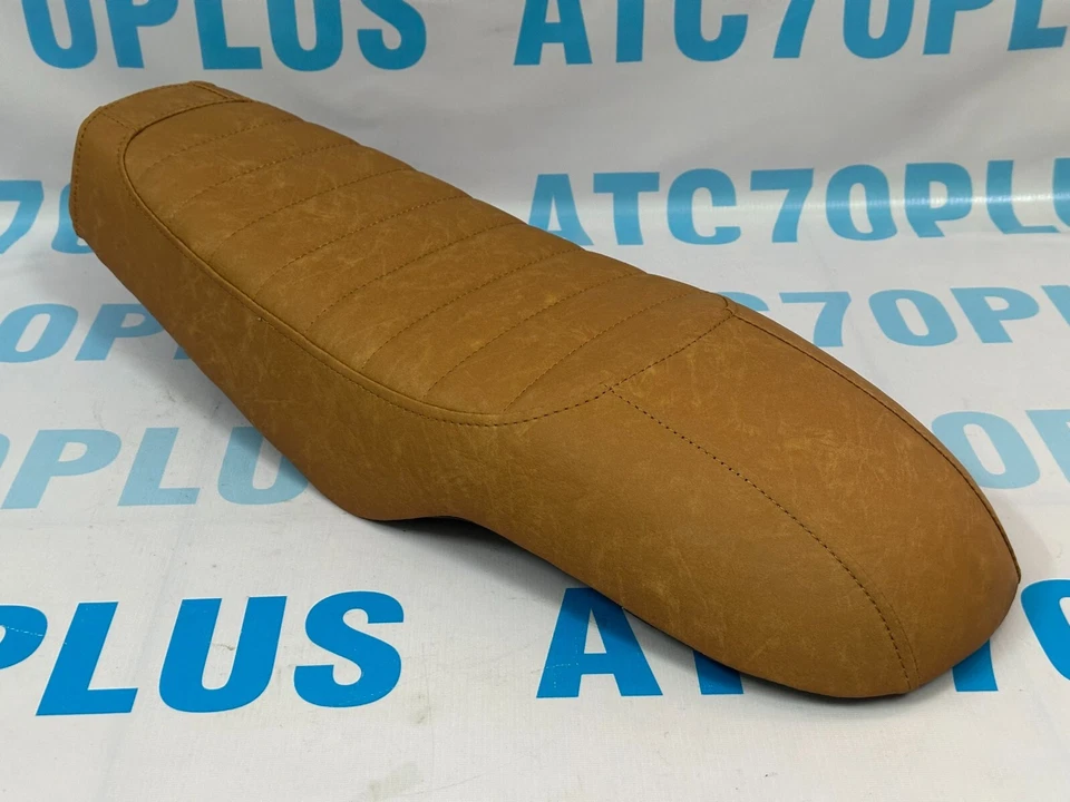 24" Brat Style - Honda CX500 Custom CX500 Deluxe Standard Café Racer Seat, marrón Foto 2 de 4