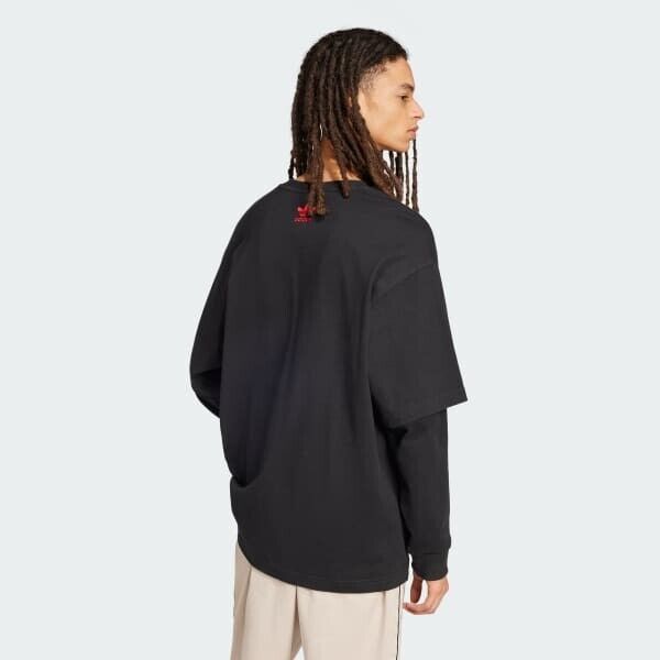 adidas x Korn Long Sleeve T-shirt Black JG1338 Size JP XS adidas x Korn Long Sleeve T-shirt Black JG1338 Size JP XS