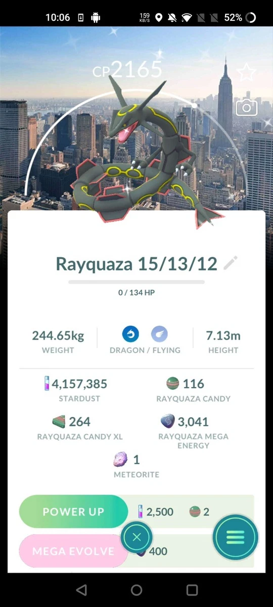 Pokémon GO - Rayquaza will soon be available to encounter