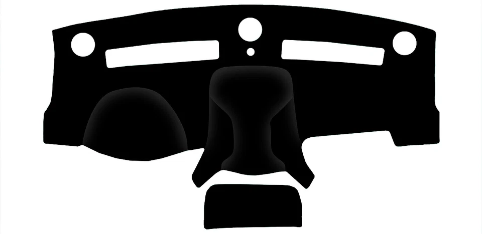 仪表板仪表板垫保护套适用于 2009 - 2012 年大众 Routan(聚地毯) — 第 2/4 张图片