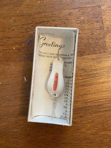 Vintage Bayou Special Fishing Lure In Box Papers Old Lure NOS good color - Picture 10 of 10