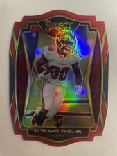 2020 Select KeShawn Vaughn RC Rookie Red SP Die-Cut #173 Tampa Bay Buccaneers