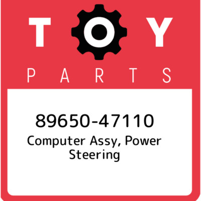 89650-47110 Toyota Computer assy, power steering 8965047110, New Genuine OEM Par