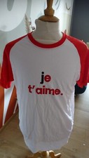 PLV NUTELLA JE T'AIME CHOCOLATE T-SHIRT SHIRT GR.XL