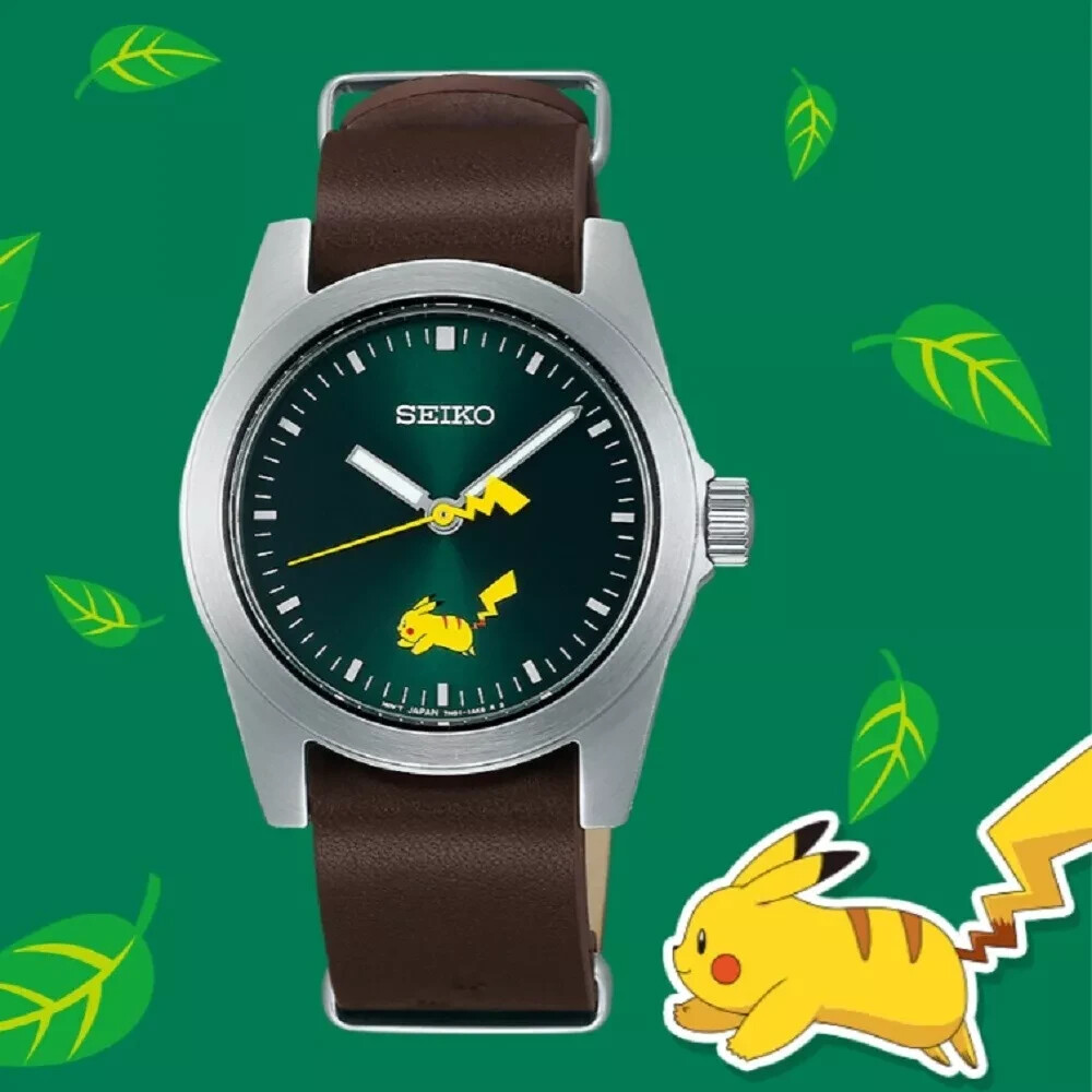 ピカチュウモデル グリーン SCXP177 (腕時計) SEIKO Watch POKEMON PIKACHU Green SCXP177 Limited ONE of