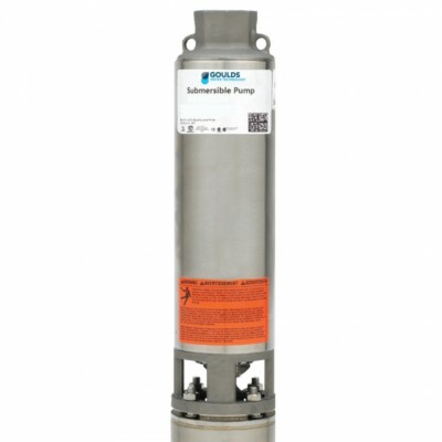 Goulds 25GS15412C, 25GPM, 1 1/2HP, 230V, 3 Wire, 4'' S.S. Pump with Control Box