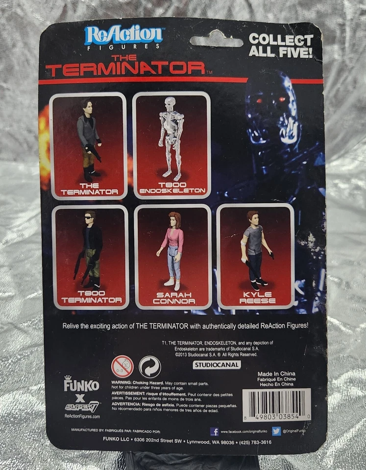 The Terminator 3 3/4 in ReAction Figures - Image 2 of 2