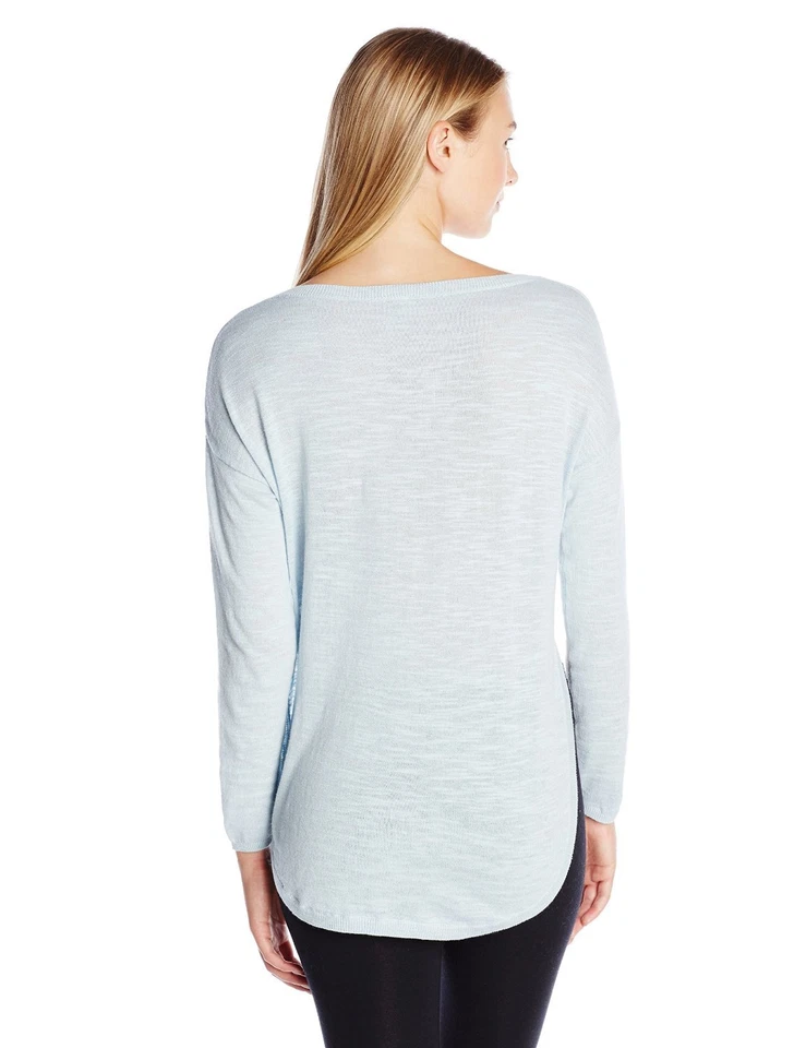 Suéter Pullover Ligero para Mujer Soybu Zahra Aberturas Laterales Altas Pequeño 4-6 Foto 4 de 4