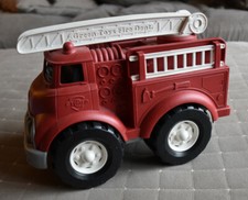 Green Toys Red Fire Department Truck + 100% recycled + Made in USA +