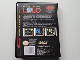 Adventures of Lolo SOLO CUSTODIA Nintendo NES Box Qualsiasi 4+ Sconto 20% - LEGGERE DESCRIZIONE