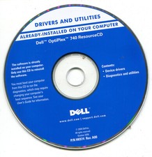 Dell Drivers And Utilities Optiplex 740 ressource CD