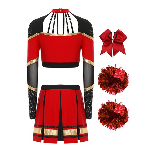 Women Suit Schoolgirl's Set Dance Outfit Halloween Adult Mock Neck Uniform - Bild 10 von 71