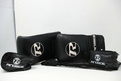 Boxhandschuhe Ringside schwarz L
